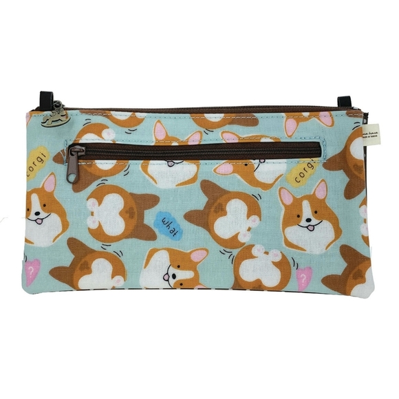 Waterproof Corgi Rectangular Crossbody Purse - Picture 2 of 10